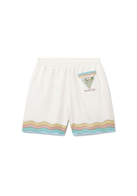 CASABLANCA Maison De Reve Silk Shorts - CASABLANCA
