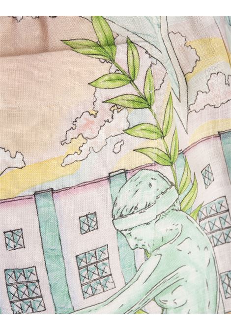 CASABLANCA Shorts In Lino Vase - CASABLANCA