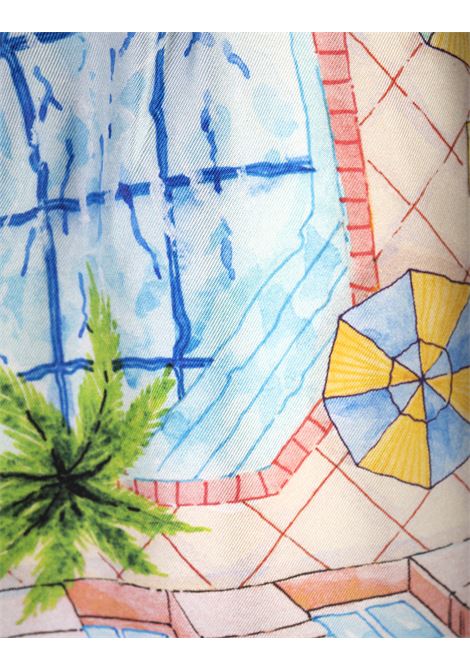 CASABLANCA Shorts In Seta Le Plongeon - CASABLANCA