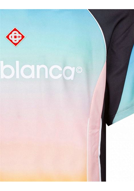 CASABLANCA T-Shirt Gradient Football - CASABLANCA