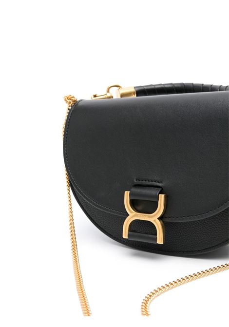 CHLOÉ Borsa Con Patta E Catena Marcie Nera - CHLOÉ