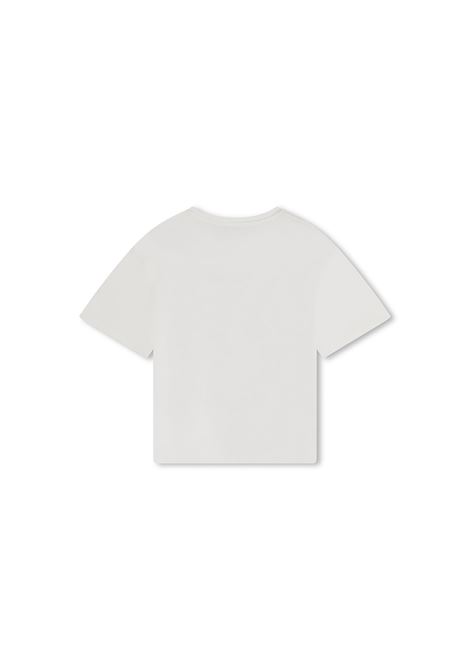 CHLOÉ KIDS T-Shirt Bianca Con Logo - CHLOÉ KIDS