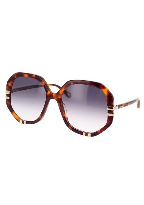 CHLOÉ Occhiali Da Sole West Havana/Blu - CHLOÉ