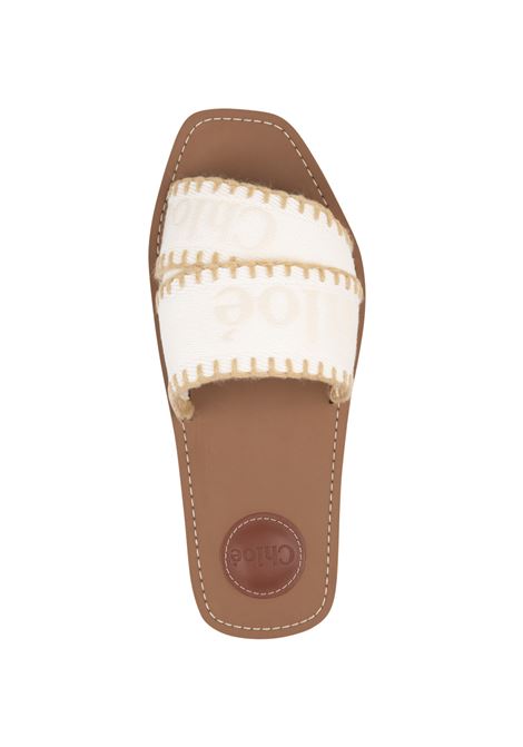 CHLOÉ Sabot Woody Vanilla Ice - CHLOÉ