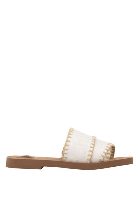 CHLOÉ Sabot Woody Vanilla Ice - CHLOÉ