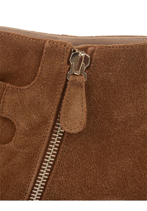 CHLOÉ Stivaletti Susanna In Suede Marrone - CHLOÉ