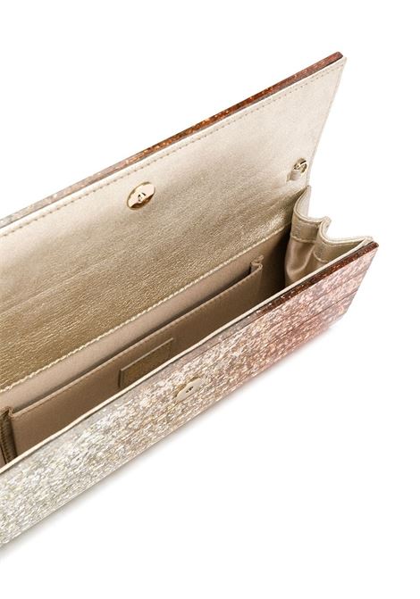JIMMY CHOO Clutch Sweetie Degradé Rosa Gold Oro E Argento - JIMMY CHOO