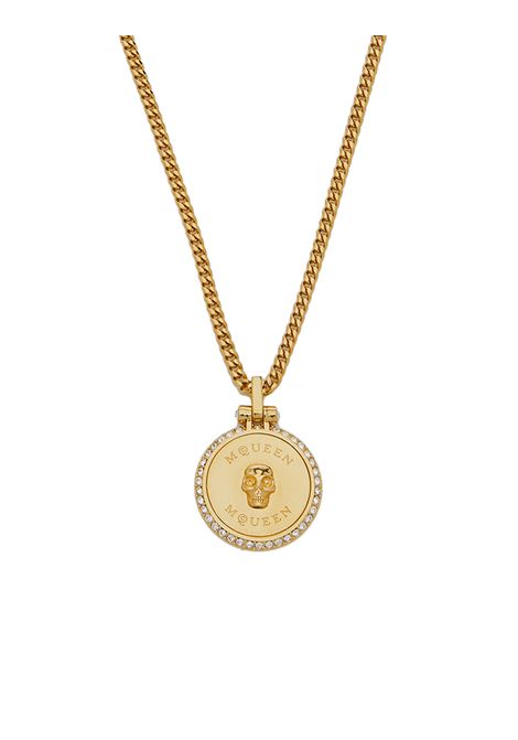 ALEXANDER MCQUEEN Collana Sovereign Skull In Oro - ALEXANDER MCQUEEN