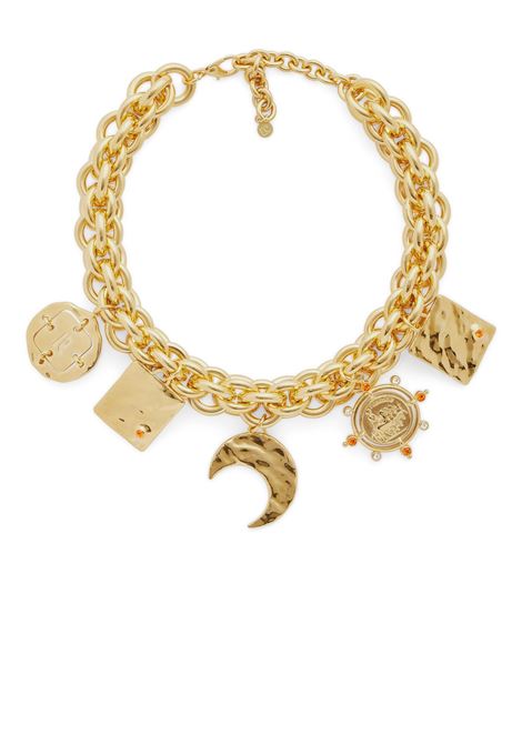 RABANNE Collana Summer Medals In Ottone Dorato - RABANNE
