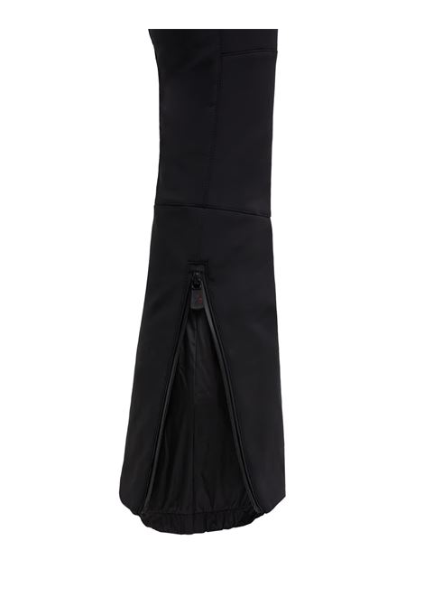 MONCLER GRENOBLE Completo Da Sci Imbottito In Piuma In Nero E Bianco - MONCLER GRENOBLE