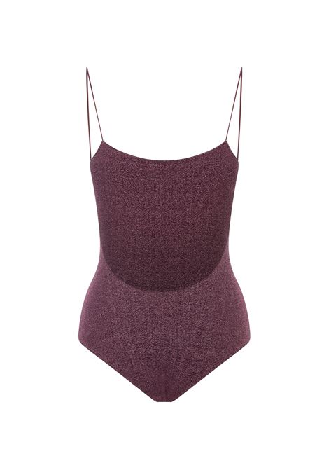 OSEREE Costume Intero Lumiere Maillot Melanzana - OSEREE