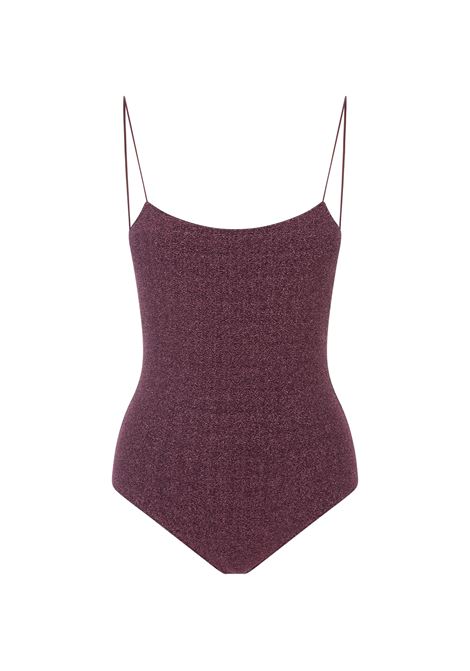 OSEREE Costume Intero Lumiere Maillot Melanzana - OSEREE