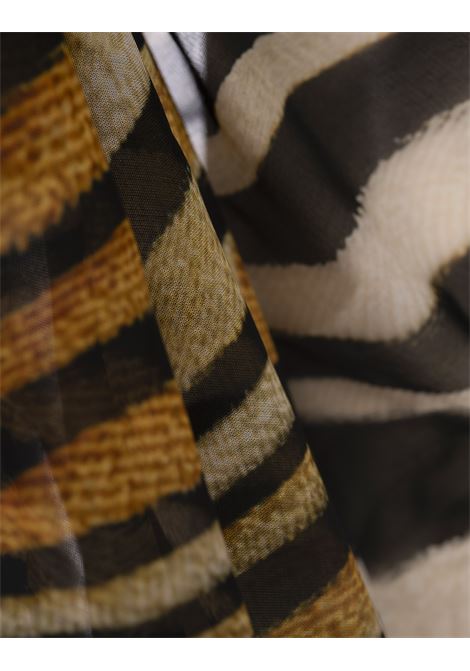 ROBERTO CAVALLI Costume Intero Monospalla Con Stampa Ray Of Gold - ROBERTO CAVALLI