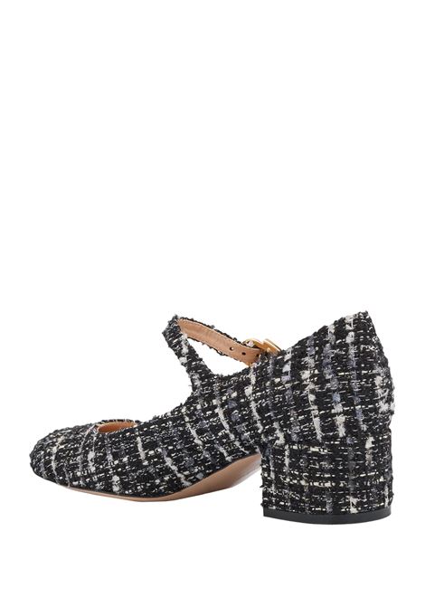 GIANVITO ROSSI Decolleté Mary Ribbon Blu - GIANVITO ROSSI