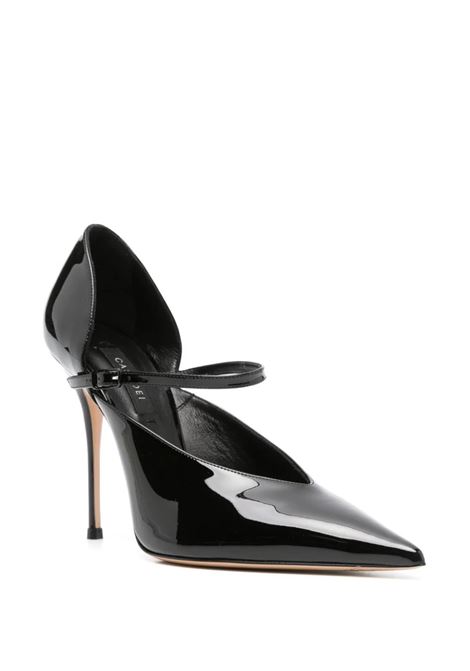 CASADEI Decolleté Scarlet Jolly In Pelle Verniciata Nera - CASADEI