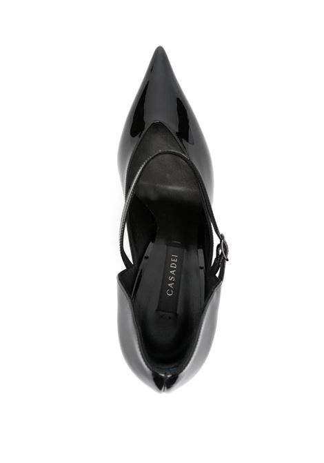 CASADEI Decolleté Scarlet Jolly In Pelle Verniciata Nera - CASADEI