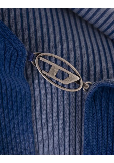 DIESEL Cardigan Cropped M-Latina Blu - DIESEL