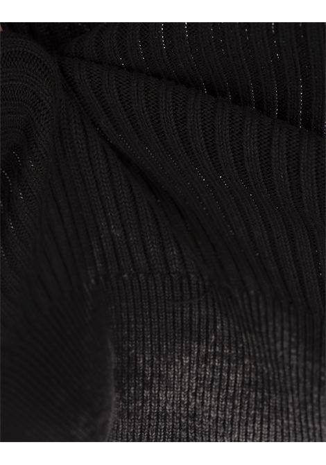 DIESEL Cardigan Cropped M-Latina Nero - DIESEL