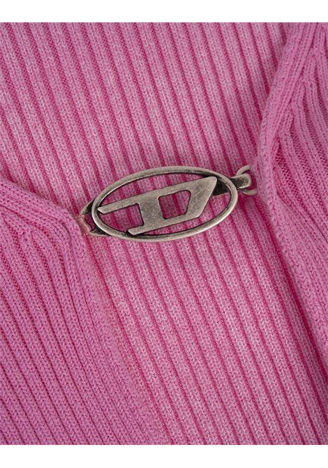 DIESEL Cardigan Cropped M-Latina Rosa - DIESEL