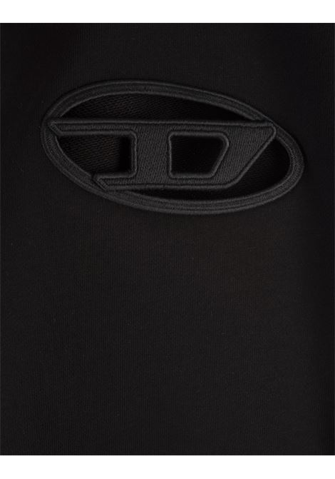 DIESEL Felpa F-Slimmy-Od Nera - DIESEL