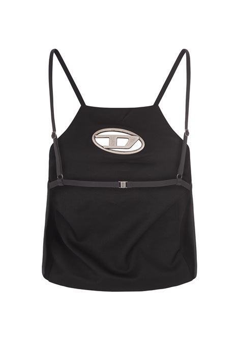 DIESEL Top T-Wilight Nero - DIESEL