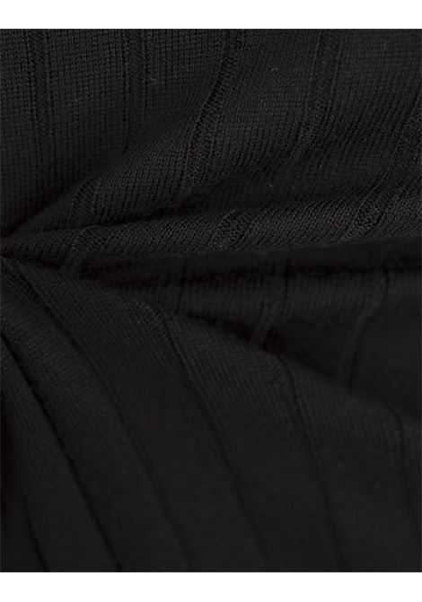 MONCLER Dolcevita A Coste Nera In Lana E Cashmere - MONCLER