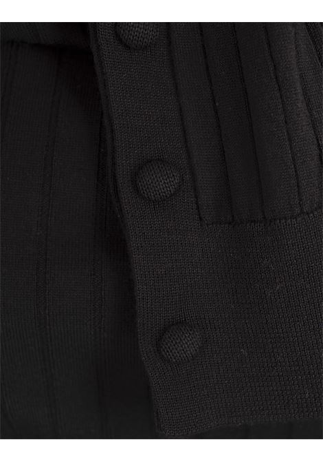 MONCLER Dolcevita A Coste Nera In Lana E Cashmere - MONCLER