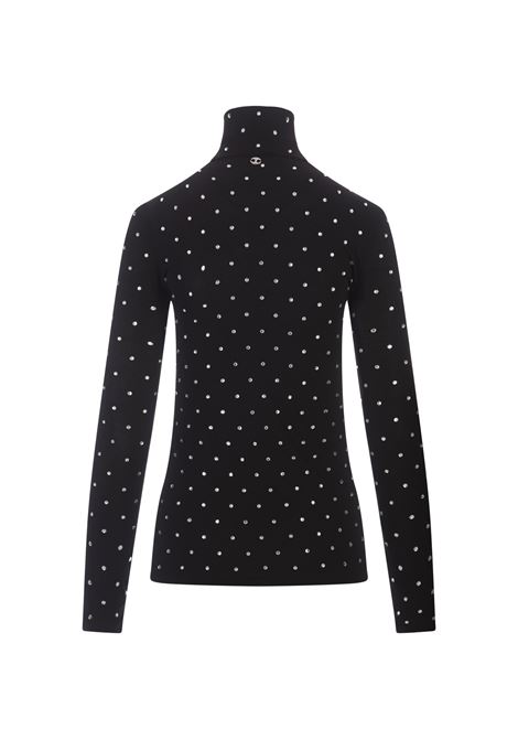 RABANNE Dolcevita Nera Con Cristalli All-Over - RABANNE