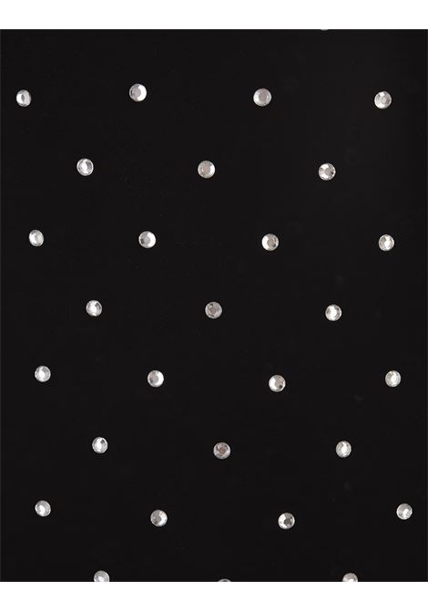 RABANNE Dolcevita Nera Con Cristalli All-Over - RABANNE