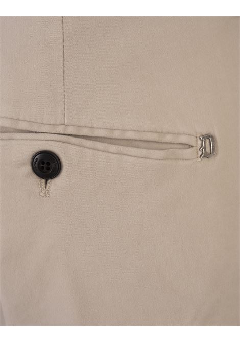 DONDUP Pantaloni Gaubert Slim Chino Beige - DONDUP