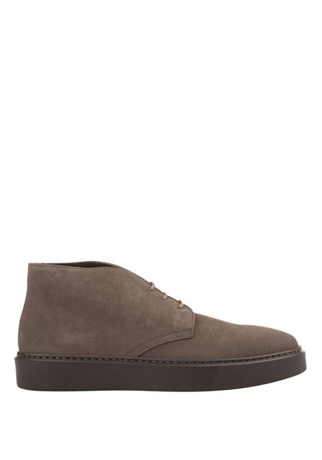 DOUCAL Polacchini Chukka In Suede Fango - DOUCAL'S