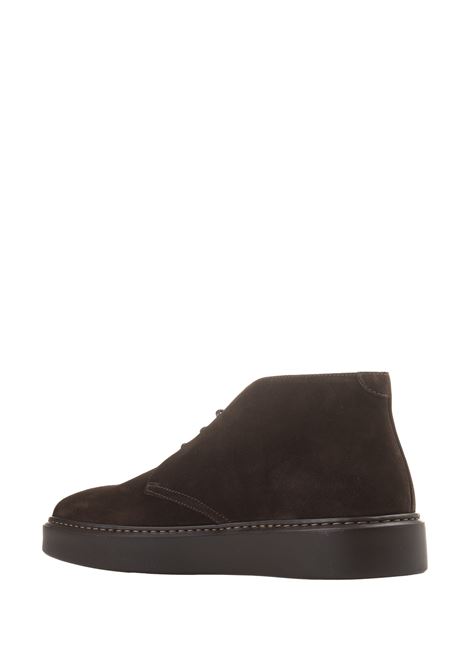 DOUCAL Polacchini Chukka In Suede Marrone - DOUCAL'S