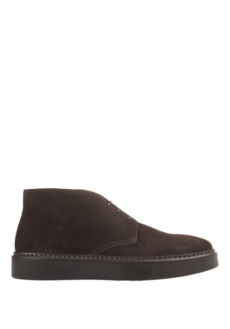 DOUCAL Polacchini Chukka In Suede Marrone - DOUCAL'S