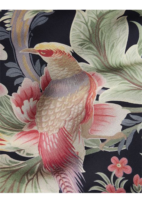 ETRO Abito Lungo In Seta Stampata Multicolor - ETRO