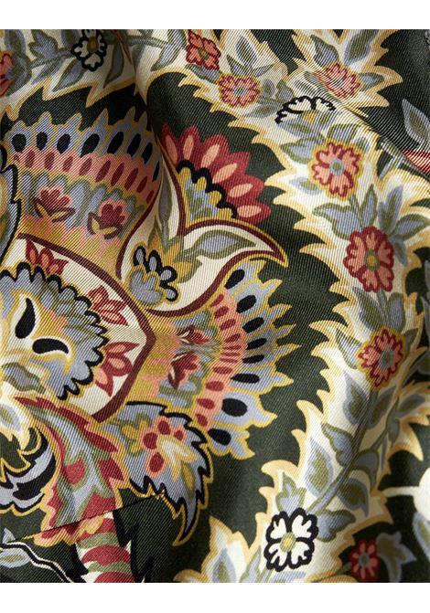 ETRO Abito Polo Verde Scuro In Maglia E Seta - ETRO