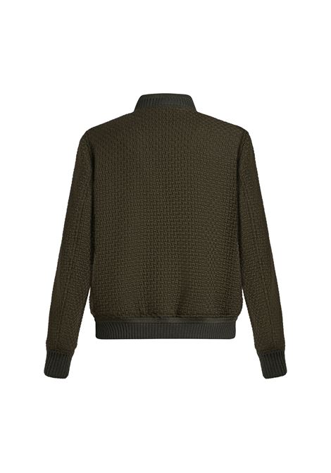 ETRO Bomber In Lana Grigio - ETRO