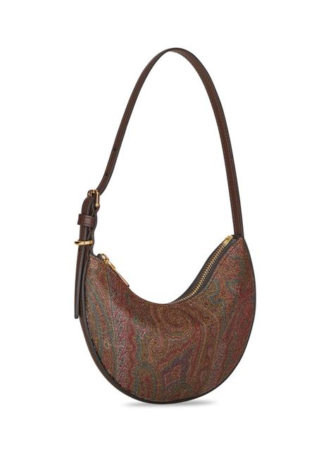ETRO Borsa Hobo Essential Mini Marrone - ETRO