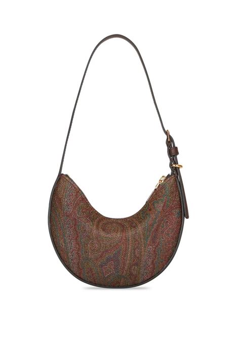 ETRO Borsa Hobo Essential Mini Marrone - ETRO