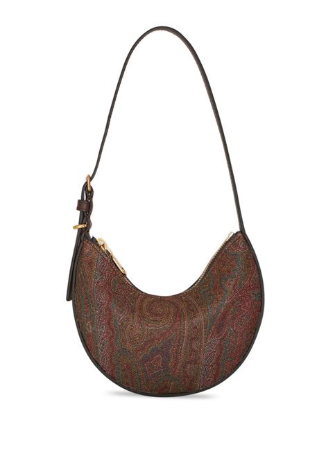 ETRO Borsa Hobo Essential Mini Marrone - ETRO
