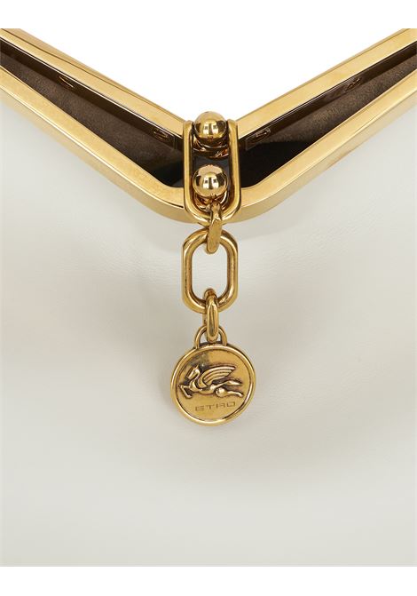 ETRO Borsa Vela Media Bianca - ETRO