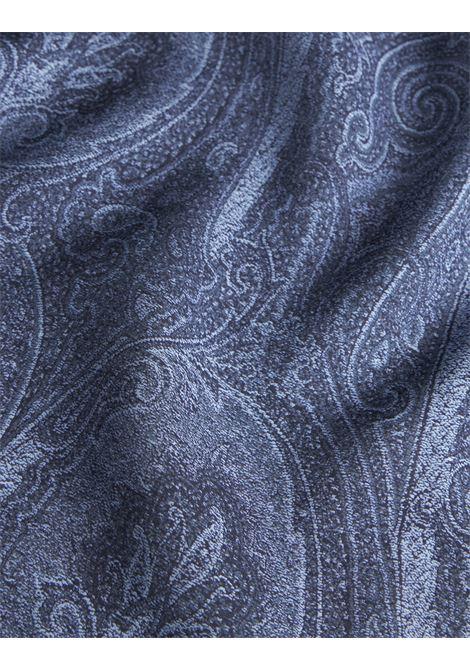 ETRO Camicia Con Stampa Paisley Blu - ETRO