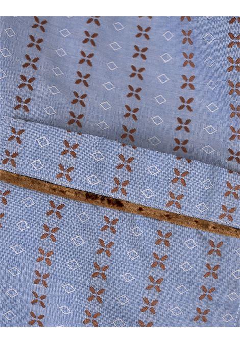 ETRO Camicia Jacquard Azzurra - ETRO