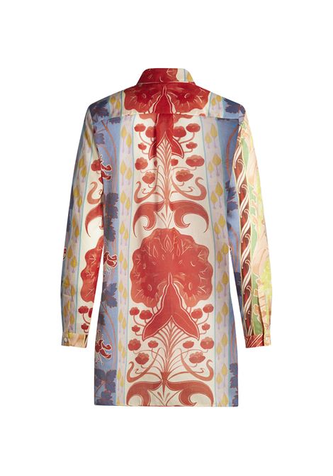 ETRO Camicia Lunga In Cotone Stampato - ETRO