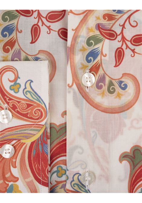 ETRO Camicia Paisley Floreale Multicolor - ETRO