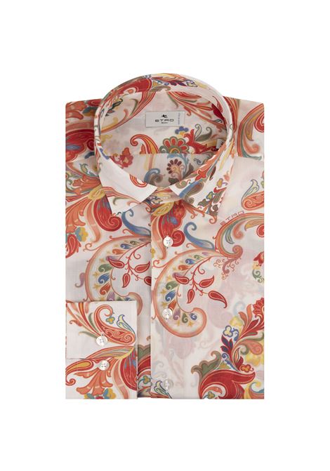 ETRO Camicia Paisley Floreale Multicolor - ETRO
