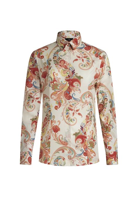 ETRO Camicia Paisley In Popeline - ETRO
