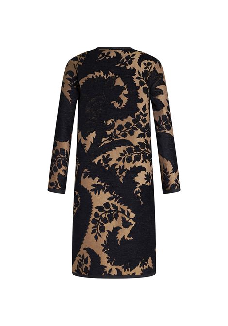 ETRO Cappotto Reversibile In Jacquard Blu - ETRO