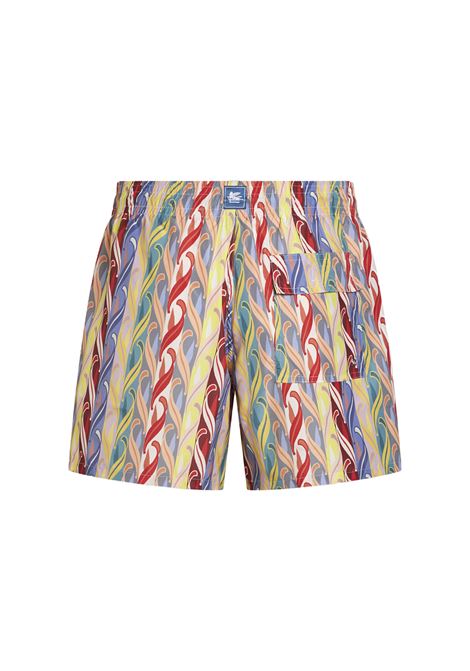 ETRO Costume Da Bagno A Righe Multicolor - ETRO
