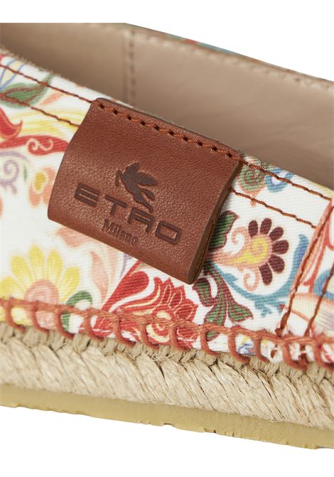 ETRO Espadrillas In Cotone Stampato - ETRO