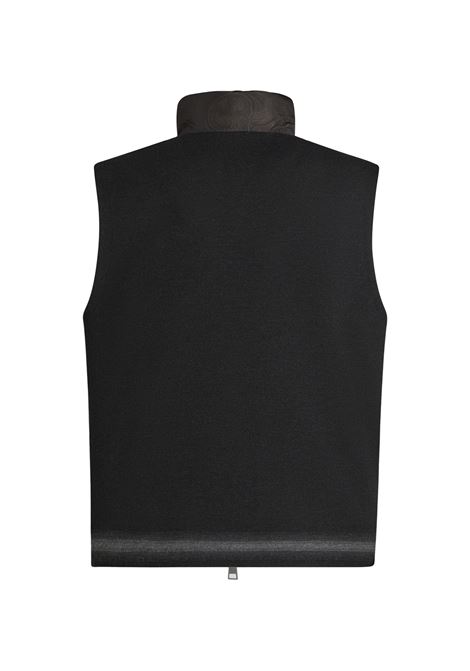 ETRO Gilet Blu Navy Con Stampa Paisley - ETRO